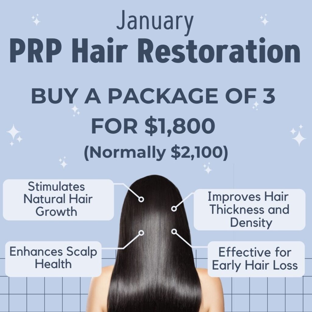 PRP Hair Restoration SPECIAL JAN